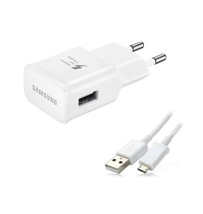 Câble & Chargeur - USB micro-usb 2A 15W - Samsung blanc