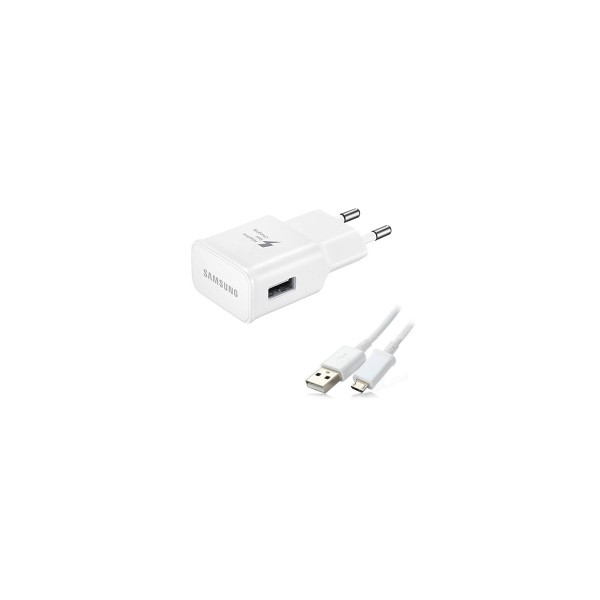 Câble & Chargeur - USB micro-usb 2A 15W - Samsung blanc