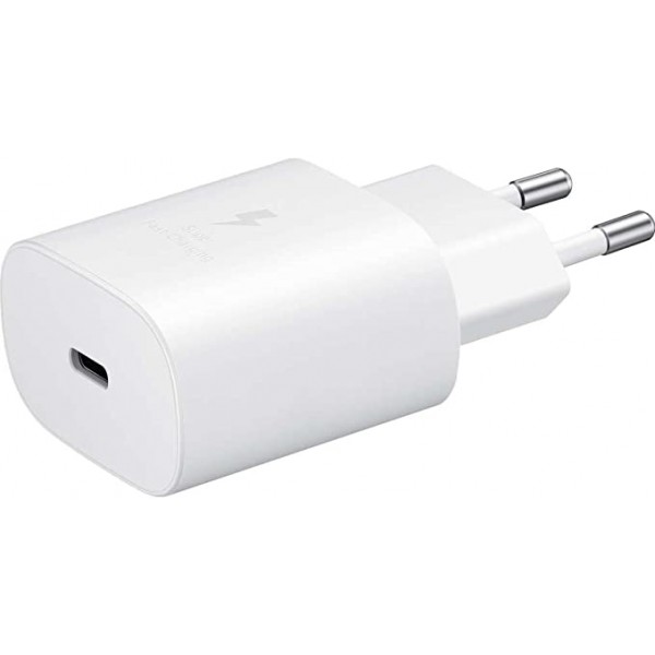 Samsung Originale Chargeur rapide EP-TA800 3A 25W TYP-C blanc Samsung Originale Chargeur rapide EP-TA800 3A 25W TYP-C blanc