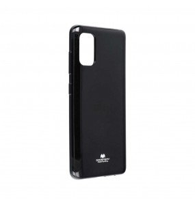 Coque Jelly Mercury pour Samsung A02S noir