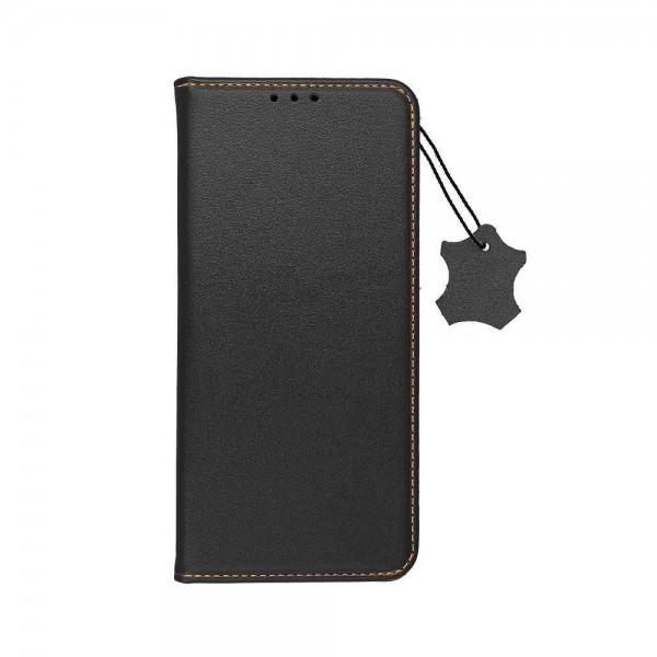 Etui en cuir Forcell Smart Pro pour Xiaomi Redmi 10 - Noir