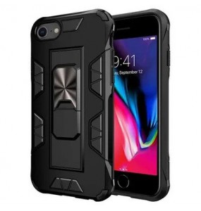 Coque Forcell Defender pour iPhone 7 / 8 / SE 2020 - Noir