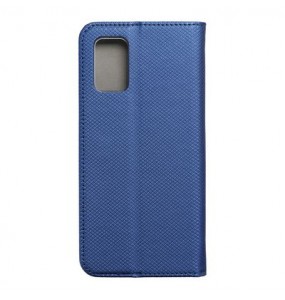 Etui Smart Case book pour SAMSUNG A03S bleu marine