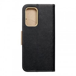 Etui Fancy pour Samsung  Galaxy A53 5G Noir / Or