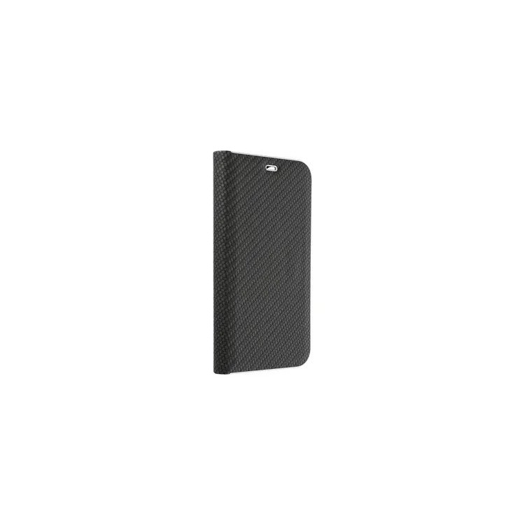 Etui Forcell LUNA Book Carbon pour SAMSUNG A13 5G noir