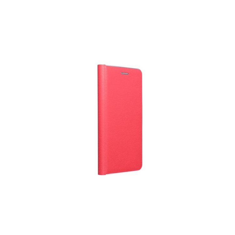 Étui Forcell LUNA Book Silver pour SAMSUNG A13 5G rouge