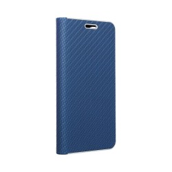 Etui Forcell Luna Carbon pour iPhone 13 - Bleu