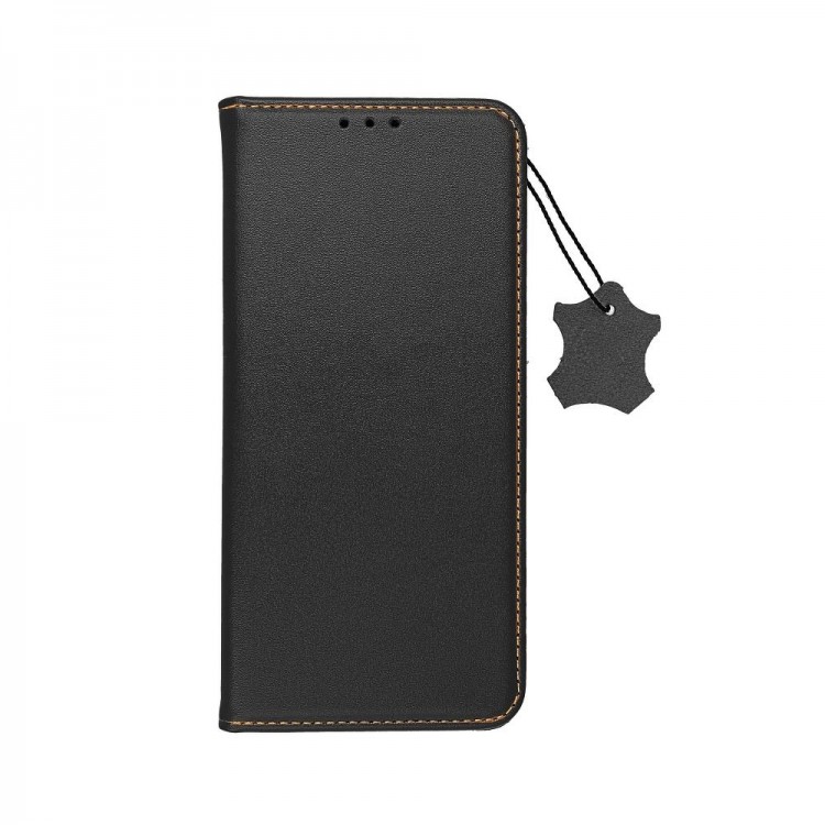 Etui en cuir Forcell Smart Pro pour Xiaomi Redmi Note 10 / 10S - Noir