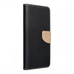 Etui Fancy Book pour SAMSUNG A33 5G noir / or