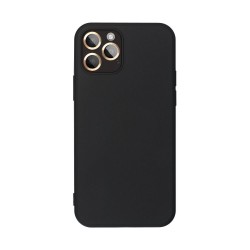 Coque Forcell Silicone Lite pour iPhone 13 - Noir