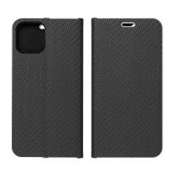 Etui Forcell Luna Carbon pour iPhone 13 Pro - Noir