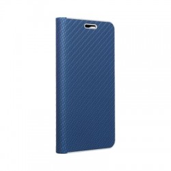 Etui Forcell Luna Carbon pour iPhone 13 Pro - Bleu