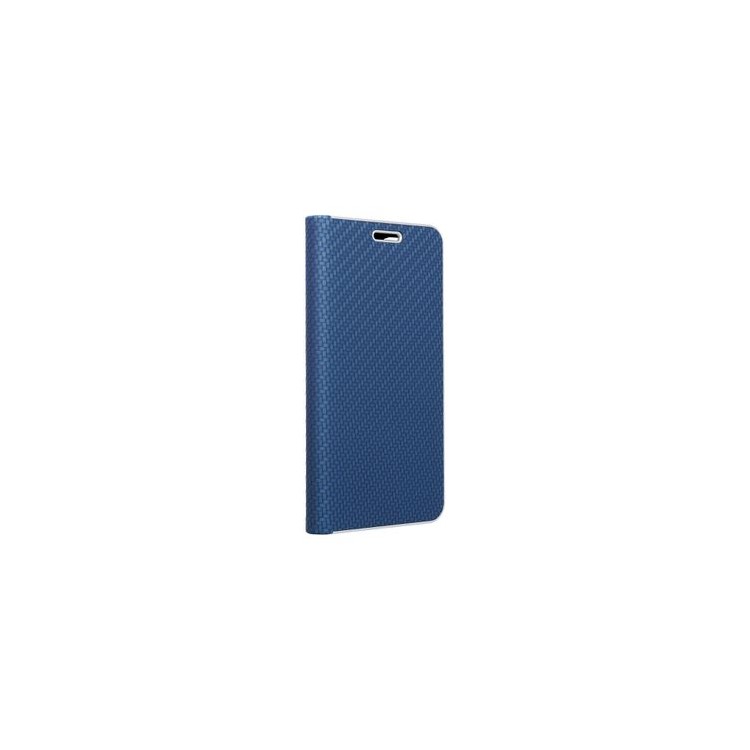 Etui Forcell Luna Carbon pour iPhone 13 Pro - Bleu