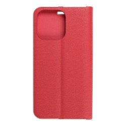 Etui Forcell Luna pour iPhone 13 Pro - Rouge