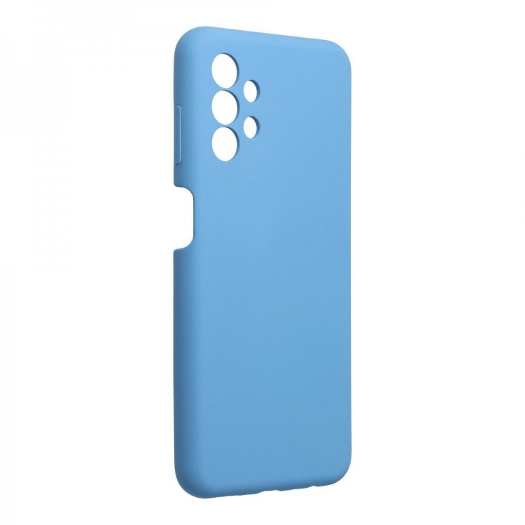 COQUE Forcell SILICONE pour SAMSUNG Galaxy A13 4G BLEU