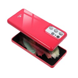 Coque Mercury Jelly pour Samsung Galaxy S22 Plus - Rose vif