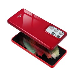 Coque Mercury Jelly pour Samsung Galaxy S22 Plus - Rouge