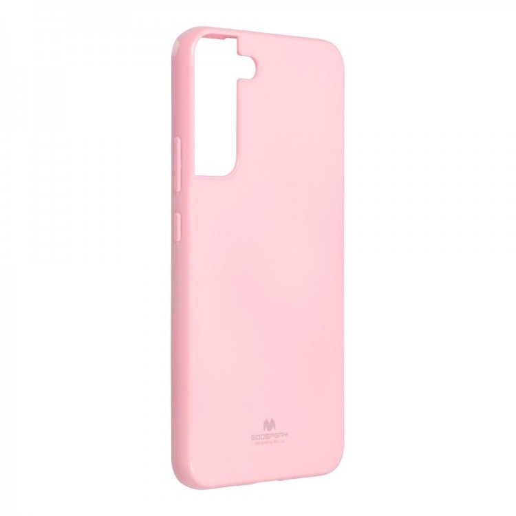 Coque Mercury Jelly pour Samsung Galaxy S22 Plus - Rose pâle