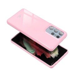 Coque Mercury Jelly pour Samsung Galaxy S22 Plus - Rose pâle