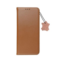 Etui en cuir Forcell Smart Pro pour iPhone XR (6.1") - Marron