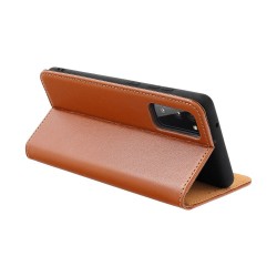 Etui en cuir Forcell Smart Pro pour iPhone XR (6.1") - Marron