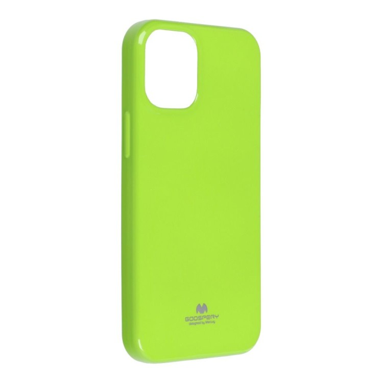 Coque Mercury Jelly pour iPhone 12 Mini - Vert citron