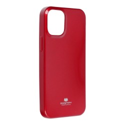 Coque Mercury Jelly pour iPhone 12 - Rouge