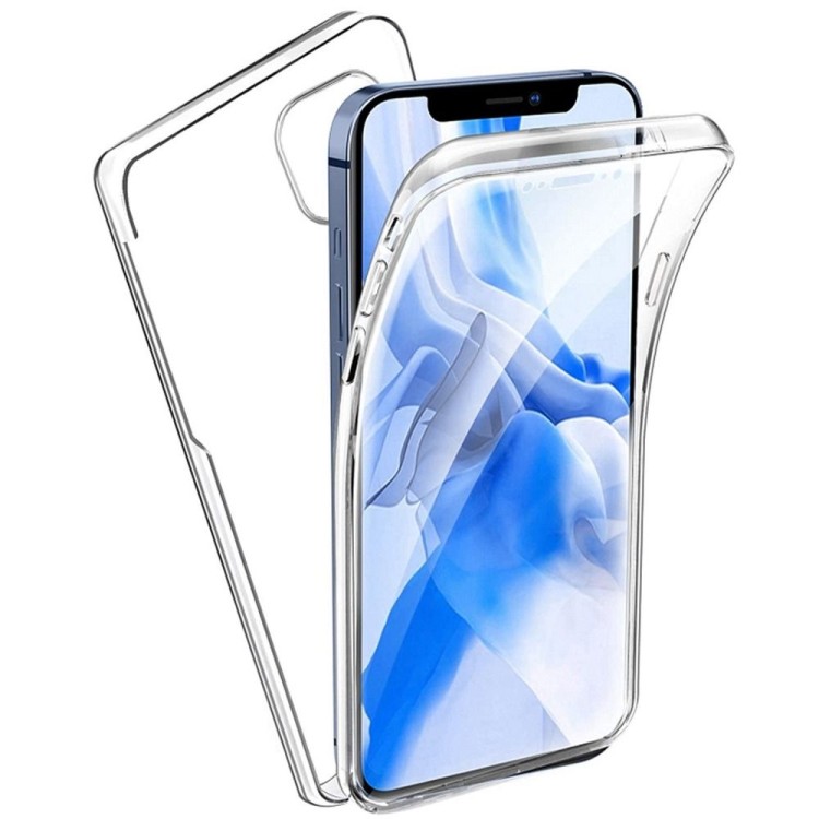 Coque 360 pour iPhone X - Transparent