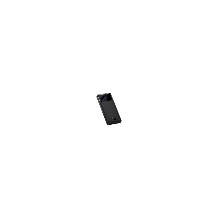 Baseus Powerbank 10.000mAh 15W 2x USB 1x USB-C with numérique écran noir
