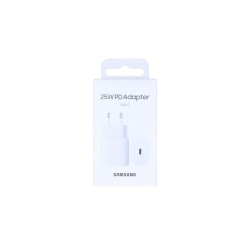 Samsung Originale Chargeur rapide EP-TA800 3A 25W TYP-C blanc