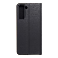 Etui Forcell Luna pour Samsung Galaxy S21 - Noir