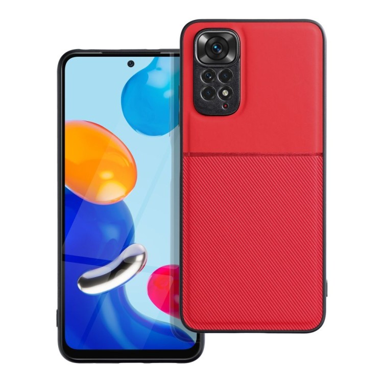 Coque Forcell Noble pour Xiaomi Redmi Note 11 / 11S - Rouge