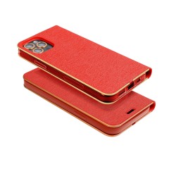 Etui Forcell Luna Gold pour Xiaomi Redmi Note 11 / 11S - Rouge