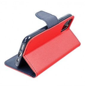 Etui Fancy pour Xiaomi Redmi Note 11 / 11S - Rouge / Bleu marine
