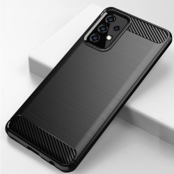 Coque Forcell Carbon pour Samsung Galaxy A52 5G / A52 LTE / A52s - Noir