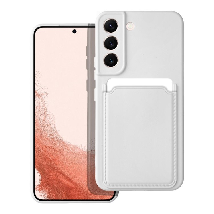 Coque Forcell Card Case pour Samsung Galaxy A53 5G - Blanc
