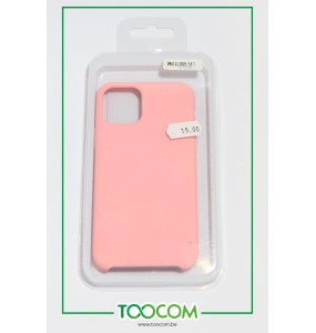 Coque Silicone pour iPhone 11 Pro - Rose