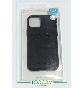 Coque Style Lux pour iPhone 11 Pro - Noir