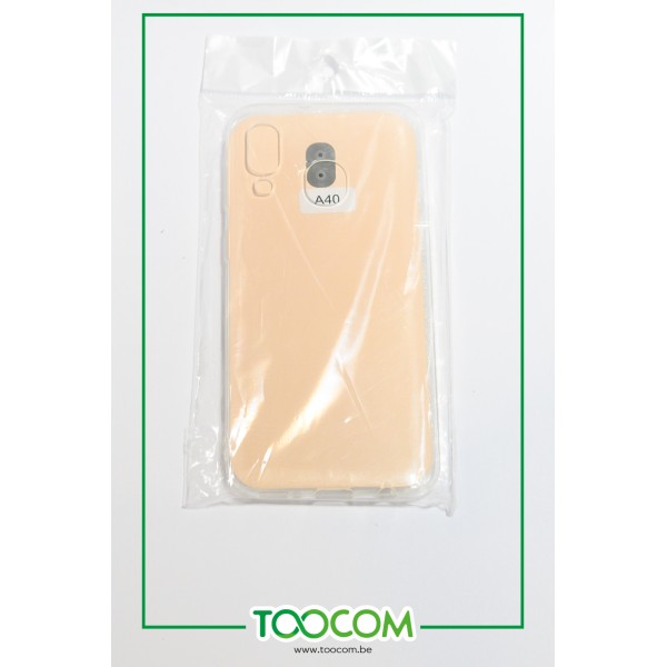Coque arrière - Silicone - Samsung A40