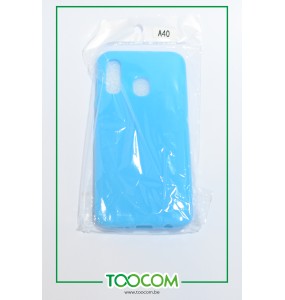 Coque arrière - Silicone - Samsung A40