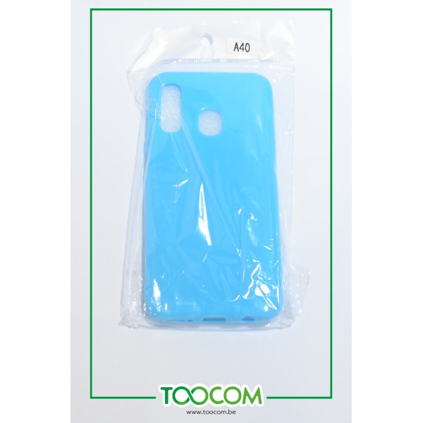 Coque arrière - Silicone - Samsung A40