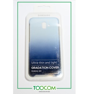 Coque arrière - Dégradé bleu - J6+