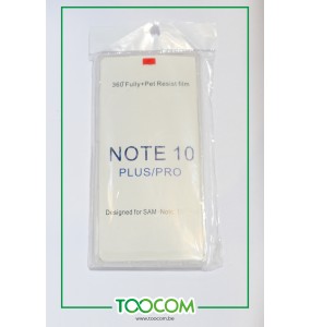 Coque 360° - Transparente - Samsung Note 10 Plus