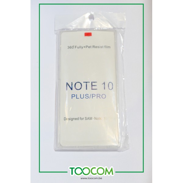 Coque 360° - Transparente - Samsung Note 10 Plus