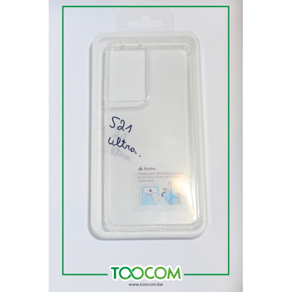 Coque pour Samsung S21 Ultra - Transparent