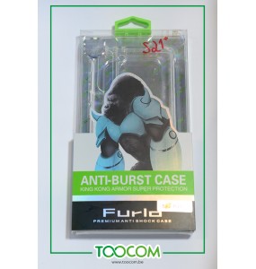 Coque King Kong pour Samsung Galaxy S21 Plus - Transparent