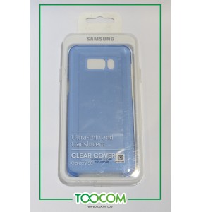 Coque arrière - Bleu transparent - Samsung S8 Plus