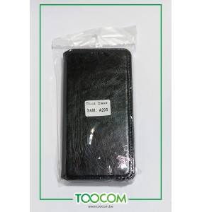 Housse porte feuille - Paillette Noir - Samsung A20s
