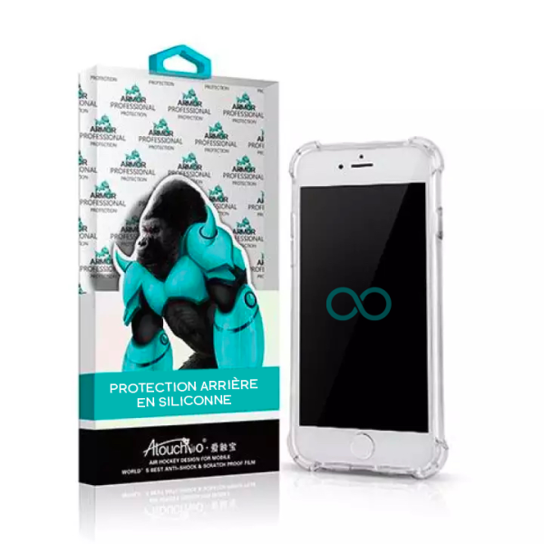 Coque King Kong pour iPhone 13 Mini - Transparent