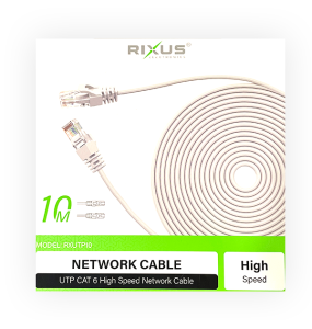 Câble ethernet - RJ45 - 10 mètres - CAT 6 UTP